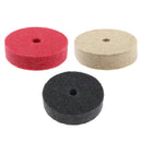6 pcs 75mm Abrasive Polishing Wheel Replacement Metal Dust Paint Remove Tool YLK