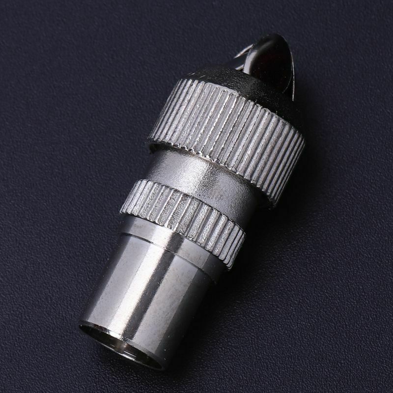 1 x Male TV Coaxial Connector Plug Zinc alloy