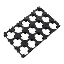 10x 3x5 Cell 18650 Batteries Plastic Holder Spacer Radiating Shell Switcher M&O