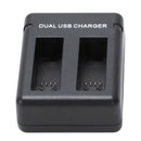 AHDBT-501 USB Dual Charger For GoPro Hero 5 Black