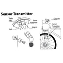 Digital LCD Wireless Bicycle Cycling Bike Computer Speedometer Odometer Meter