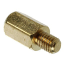 50 Pcs PC PCB Motherboard Brass Standoff Hexagonal Spacer M3 7+4mm