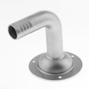 Marine Grade Stainless Steel Floor Drain 90 Degree Boat Yacht Camper 3/4''