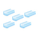5pcs Double Side Nail Dust Duster Cleaner Brushes UV Gel Nails Art Remover Tools