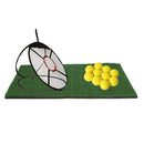 Golf Turf with Balls + Exercise Net Carpet