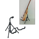 Metal Folding Guitar Ukulele Stand Tripod Holders Universal for Bass Guitars