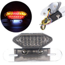 16 LED Motorcycle Quad ATV Turn Signal Brake License Plate Integrated Tail Li 3C