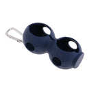 Portable Golf Ball Holder Golfer Training Aid Ball Storage Bag with Clip
