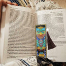 DIY Owl Special Shaped Diamond Painting Leather Bookmark Tassel Book Marks