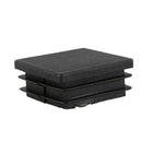 10 Pcs Plastic Square Blanking End Cap Tubing Tube Inserts 38mm x 38mm