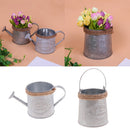 2x Decorative Garden Flower Container Display Bucket- Metal