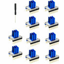 10 pcs. TMC2208 V1.0 Stepper Motor Driver Module Controller Incl. 10x Heat