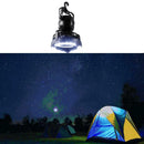 LED Tent Camping Light w/ Ceiling Fan Hiking Lamp Multi-function Outdoor Travel
