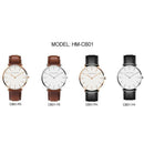 Hannah Martin Quartz Watches Women Men Fashion Watch Elegant Minimalism Cas