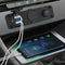3 in 1 12V Car Cigarette Lighter Socket Splitter Dual USB Charger Power Adapter