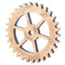 Rustic Wooden Circle Gear Home Bar Wall Hanging Art Craft Decor