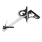 Square Angle Metric Ruler Combination Steel Woodworking Adjustable Level G UFD