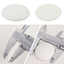 2x Round Wall Protector Self Adhesive Door Handle Bumper Guard Stopper Rubber Pg