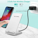 15W Qi Wireless Charger Charging Pad Wireless Charger Support Efficiency