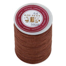 2 Rolls Round Waxed Cotton Cord String Jewellery Bracelet Necklace DIY 0.6mm