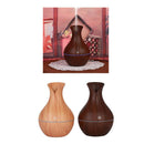 130ml Wood Grain USB Air Mist Humidifier Essential Oil Diffuser Brown