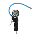 Air Tire 200Psi Pressure Inflator Gauge Chuck Air Compressor Hose with Dial