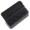 Car Black Coin Case Loose Change Storage Box Small Money Wallet Holder Organi Gw