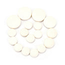 17X Clarinet key Pads White Musical Woodwind Wind Music Instrument  ME