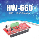 1pc 3.3V ADS1115 ADC Module for Raspberry Pi 3/2/B Analog to Digital Converter