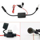 Car Fm Radio Amplifier Antenna Signal Booster Am 12v K3Z4 Aerial Auto Amp S K9A7