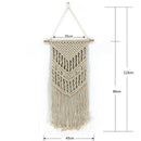 Macrame Woven Wall Hanging Boho Chic Bohemian Room Geometric Tapestry Decora Hn