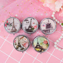 metal folding pill case medicine organizer pill box makeup storage containers ME