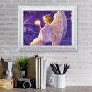 5D DIY Full Drill Diamond Painting Angel Cross Stitch Mosaic Kit Wall Decor