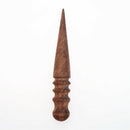 Multi-Size Burnisher Leather Craft Edge Round Slicker Wood Leathercraft Tool