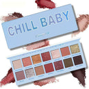 2019 New Makeup Palette 14 Color Waterproof Eye Shadow Chill Baby N4O0