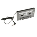 3.5mm AUX Car Audio Cassette, Tape Adapter Transmitters For Phone MP3 Black