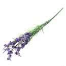 Artificial Purple Lavender Flower Bouquet Party Room Decoration (PURPLE, 1) A8I5