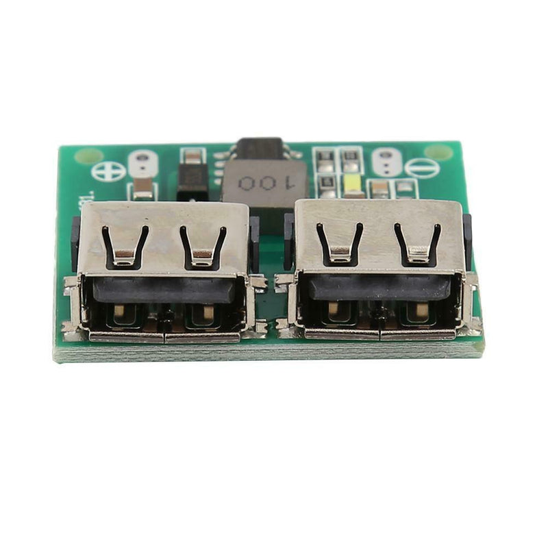 DC-DC Step Down Charger Power Module Dual USB 5V 3A Car Charging Buck Board
