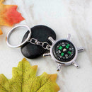 Fashion Unisex Compass Metal Car Keyring Keychain Key Chain Ring Hot Keyfob Z0X0
