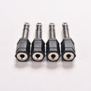 5x 6.5mm 1/4 Male to 3.5mm 1/8 Female Stereo Audio Mic Plug Adapter Mini Jack 3c