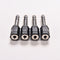 5x 6.5mm 1/4 Male to 3.5mm 1/8 Female Stereo Audio Mic Plug Adapter Mini Jack 3c