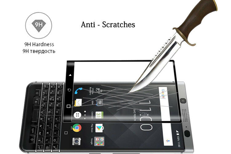 1pc Anti-Shatter Full Cover Tempered Film Screen Protector For Blackberry Keyone