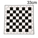 international checkers portable folding plastic chess game board + 24pcs chess3c