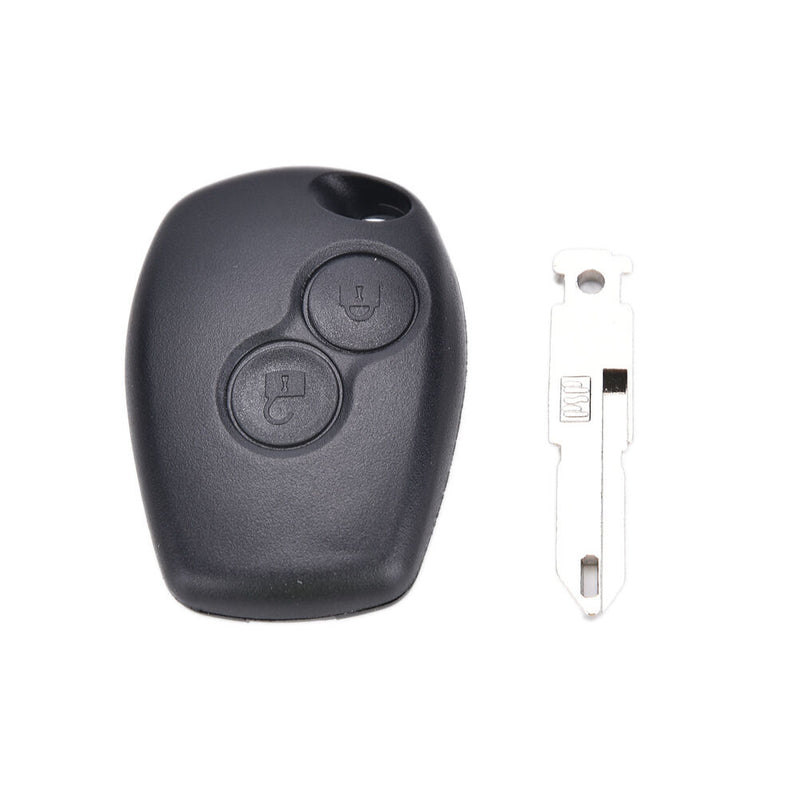 2 Buttons Repair Remote Key Case Shell for RENAULT Clio DACIA Logan Sandero  JR
