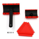 Red Painting Roller Decoration Empaistic Grain Painting Roller with PHandle