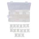 Embroidery Floss Cross Stitch Organizer Storage Box Set 120Pcs Floss Bobbins
