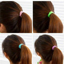 100Pcs hair elastics for woman / girl Headbands for ponytail Scrunchie Hair