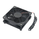 DIY Home Office 120mm Big Airflow Cooling Fan For Router TV Box Silent USB Power