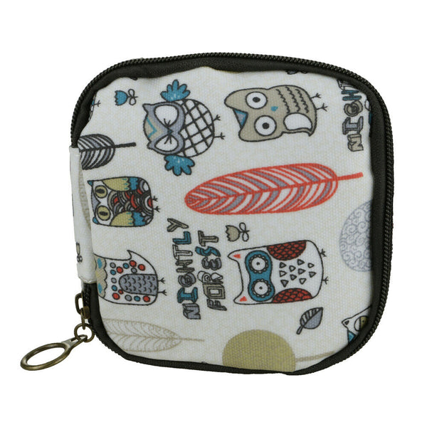 Cute Cartoon Cosmetics Bag Makeup Toiletry Case Organizer Sanitary Napkin Pouch