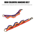Outdoor Camp Hiking Multipurpose Colorful Tent Hanging Lanyard with Buckle A